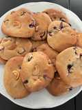 Galletas de anacardos y arándanos