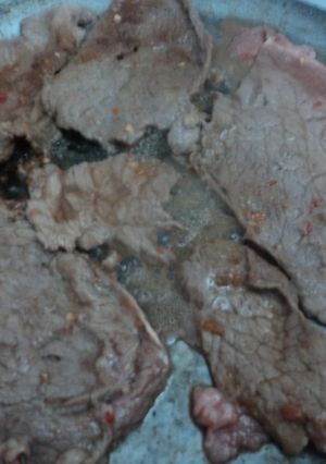 Una foto de Carne ranchera a la Mexicana con chile de árbol el ocote