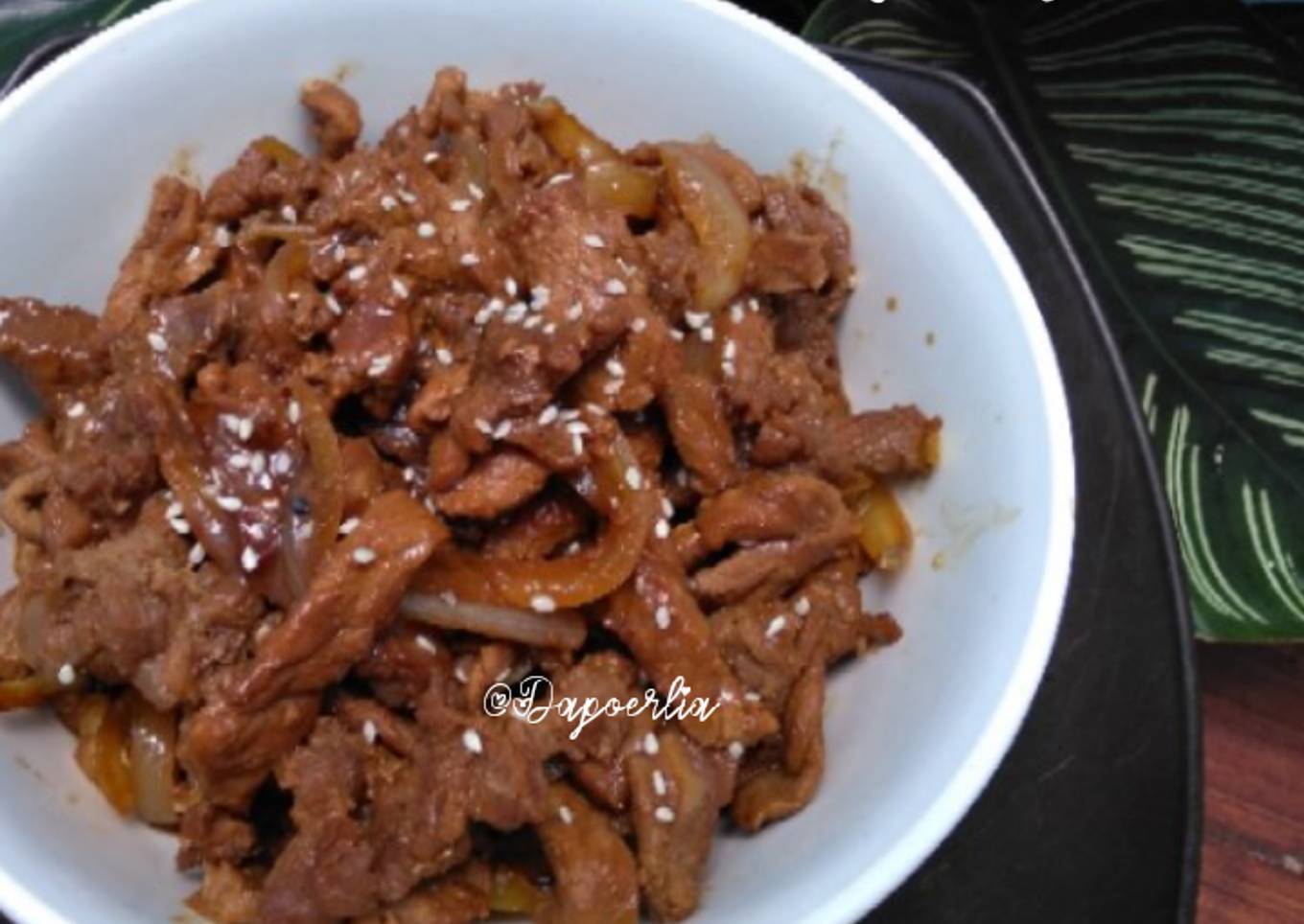 #BEEF TERIYAKI