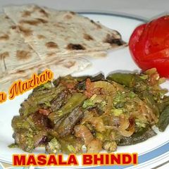 A picture of Masala Bhindi.