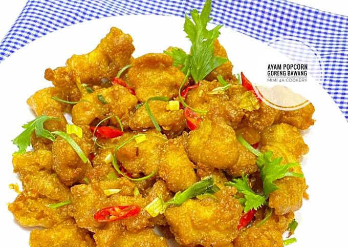 Ayam PopCorn Goreng Bawang ala Chef Desi MasterChef Indonesia