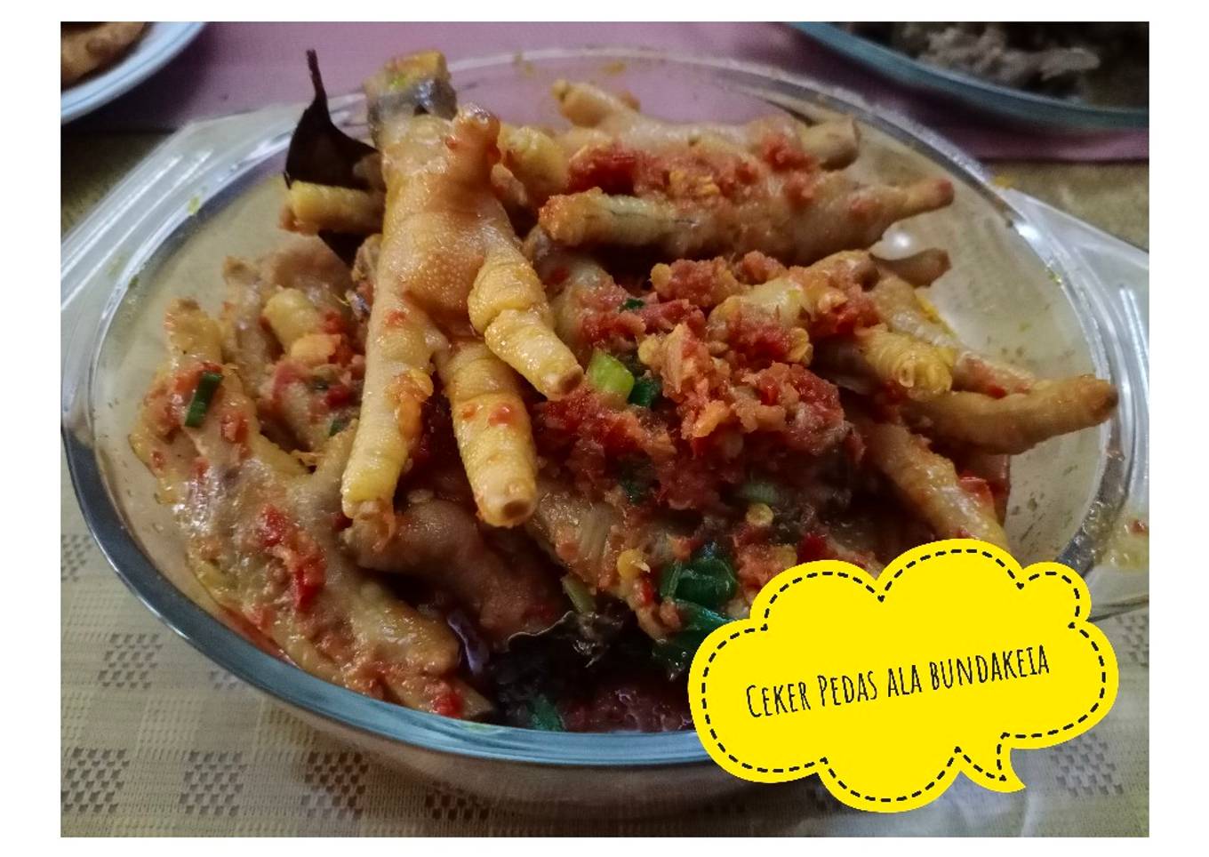 Ceker Pedas ala BundaKeia