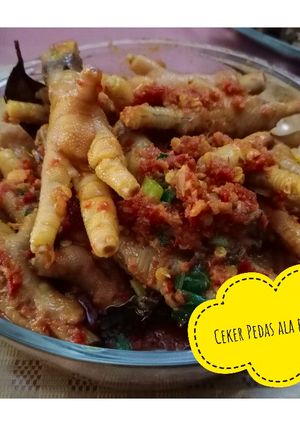 Foto resep Ceker Pedas ala BundaKeia