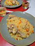 Risotto de Pollo y Verduras