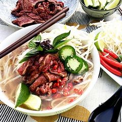 A picture of Fullblood Wagyu Beef Pho.
