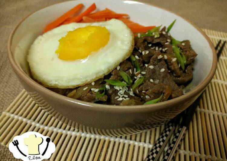 Resep: Beef Yakiniku Bowl yang Gurih!