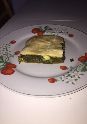 Una foto de Tarta de espinacas