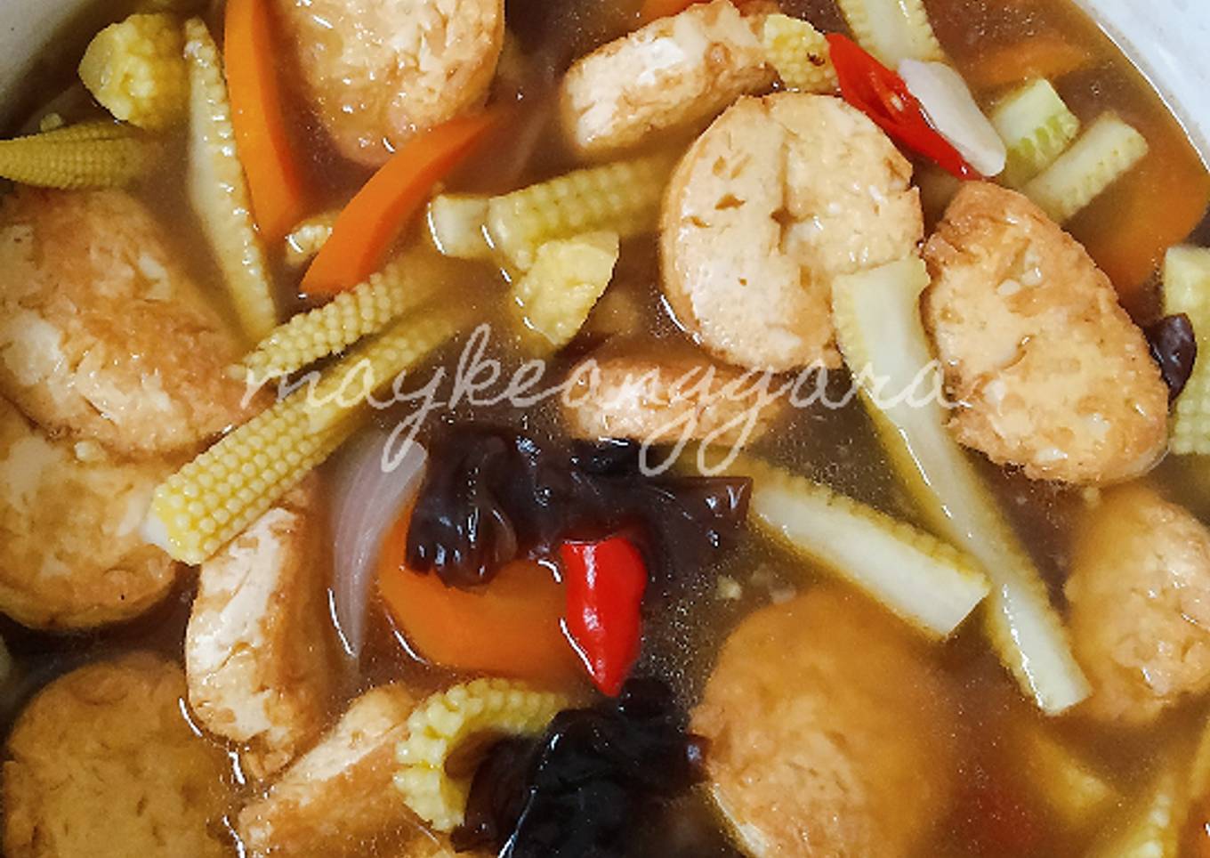 Sapo tahu polos favorit keluarga