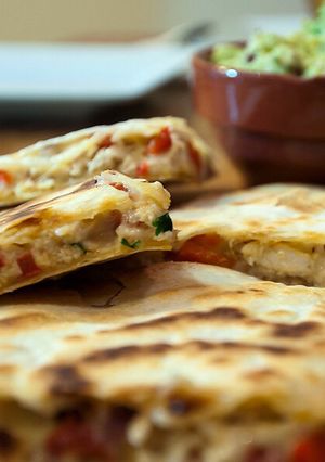 Una foto de Quesadillas de Pollo
