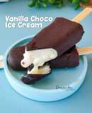 Vanilla Choco Ice Cream Homemade