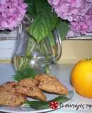 Μπισκότα ολικής με σταφίδες, καρύδια και μέλι