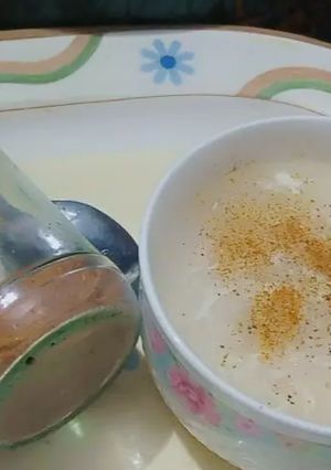 A picture of Corn soup.