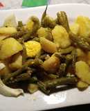Ensaladilla de patatas y judías verdes