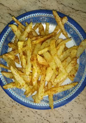 صورة لوصفة بطاطس مقليه