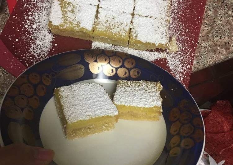 Step-by-Step Guide to Prepare Homemade Lemon bars