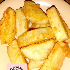 A picture of Yam & egg.