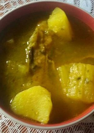 Una foto de Sopa de pollo