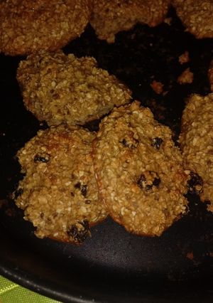 Una foto de Galletitas dulces de miel y avena