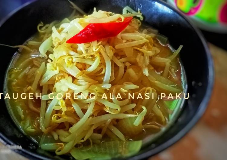 Taugeh goreng ala nasi paku, Rahsia Resepi Sedap