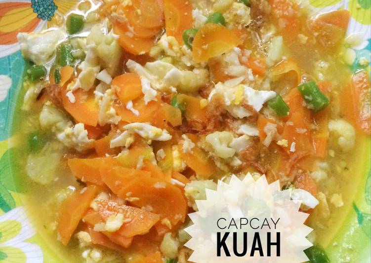  Resep  Capcay  Kuah  oleh Ria Anggraini Cookpad