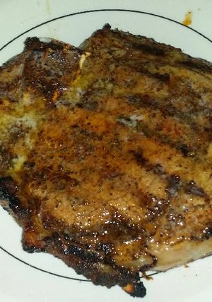 A picture of Grilled Ribeye Steak... Boom! .