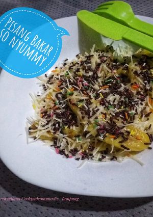 Foto resep Pisang Bakar so nyummy 🍌🧀🍽