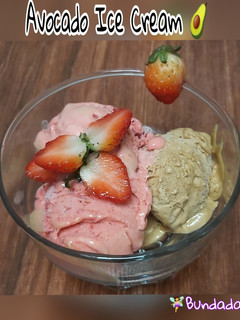Foto resep Ice Cream Lembut Pop Ice Alpukat Cokelat (cemilan murah)