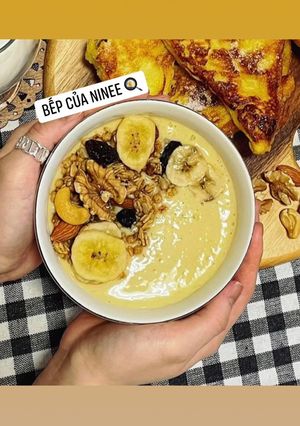 Hình của món Smoothie xoài chuối 🍌.
