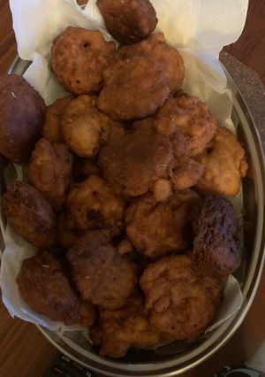 Una foto de Buñuelos de manzana