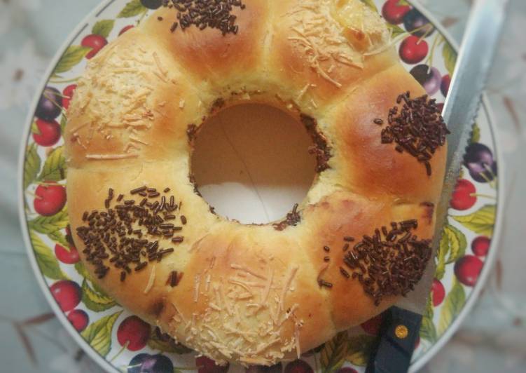 Cara termudah untuk Musim Semi LezatRoti Sobek Bunga a la KSB super ringkas!