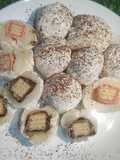 Mochi isi Wafer (Tanpa Tepung Ketan)