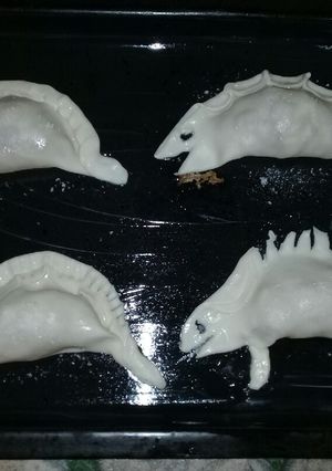 Una foto de Empanadas dulces, empanadas monstruo 👌👌