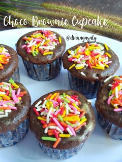 Foto resep Choco Brownie Cupcake