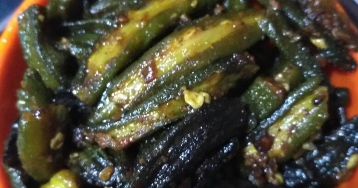 Lady finger veg Recipe by Eashu Gagneja Ujjwal Cookpad