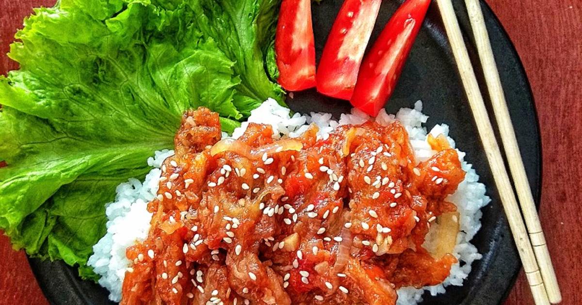 Resep Jamur Tiram Crispy Asam Manis oleh Nay's Kitchen Cookpad