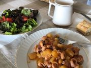 Una foto de conchas de papa
