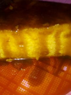 Una foto de Flan budín con vainillas