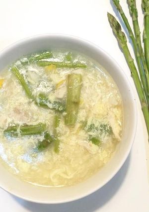 Foto resep Sup Asparagus