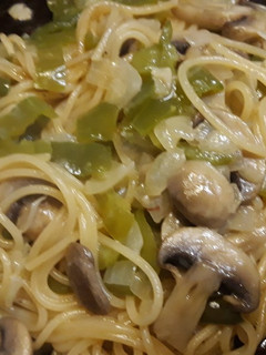 Una foto de Pasta con verduras