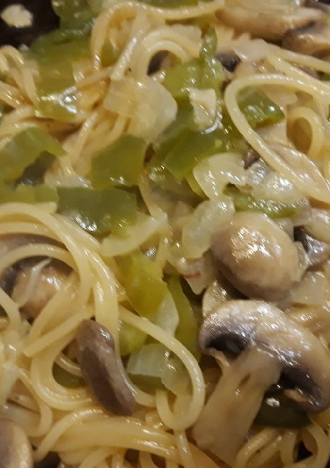 Una foto de Pasta con verduras