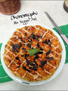 Foto resep Okonomiyaki Mix Veggie 3in1