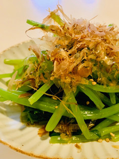 3分鐘料理之和風柴魚菠菜🥬 的食譜成品照片