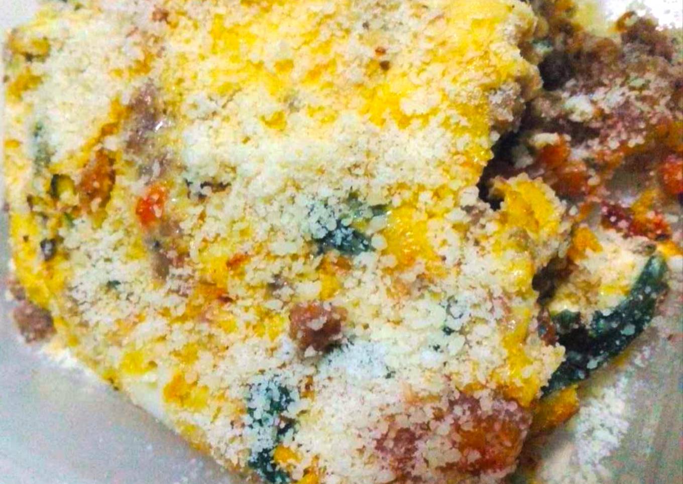 Beef և spinach frittata LCHF - keto