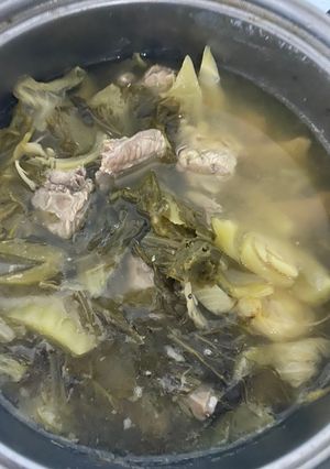 รูปของ ต้มผักกาดดองซี่โครงหมู