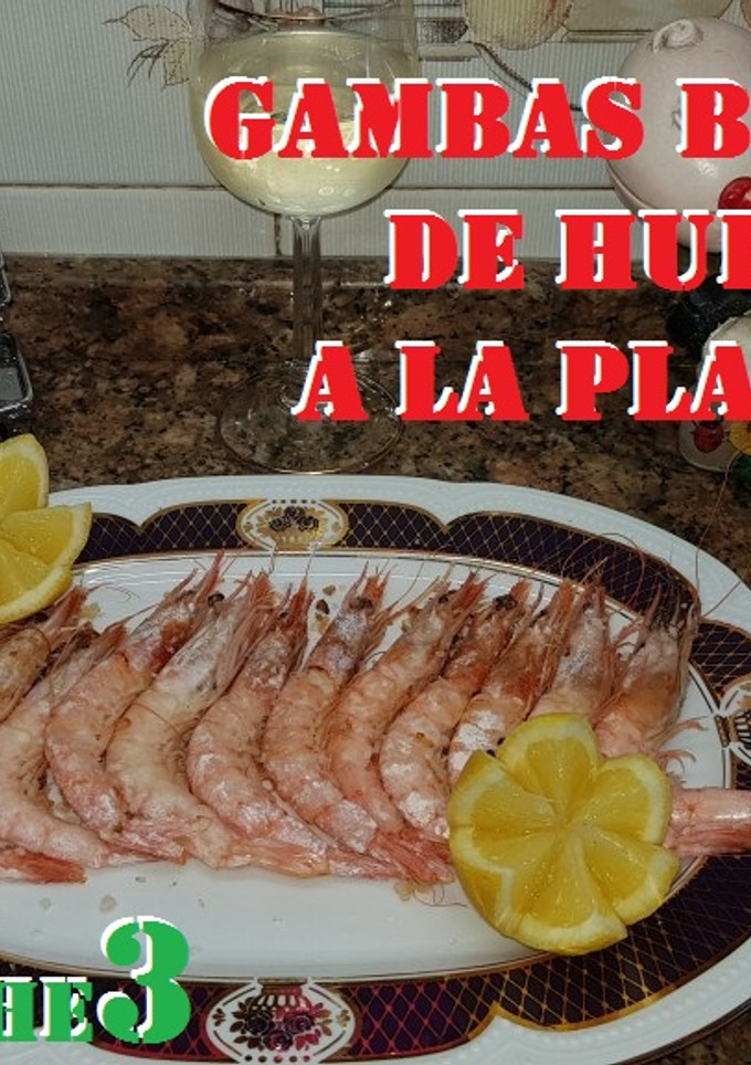 Una foto de Gambas blancas de Huelva a la plancha