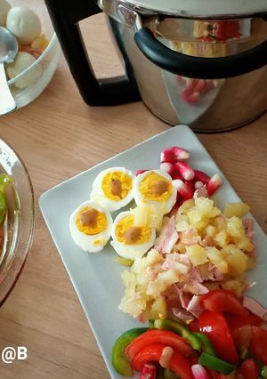 Une photo de Pommes de terre en salade au Cook Expert