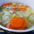 Soup Sayuran Kuah Bening