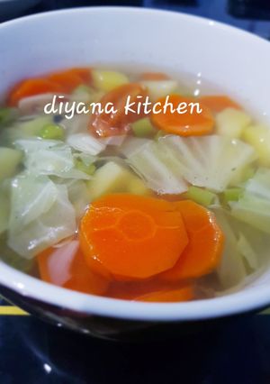 Foto resep Soup Sayuran Kuah Bening
