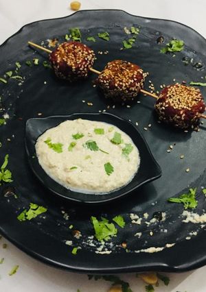 बीट फलाफल (Beet falafal recipe in Hindi) रेसिपी मुख्य फोटो