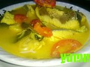 Gambar ikan laut bumbu kuning